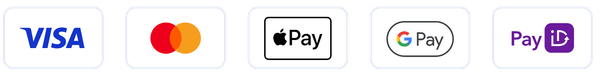 Visa, Mastercard, PayPal, POLi, Apple Pay and Google Pay